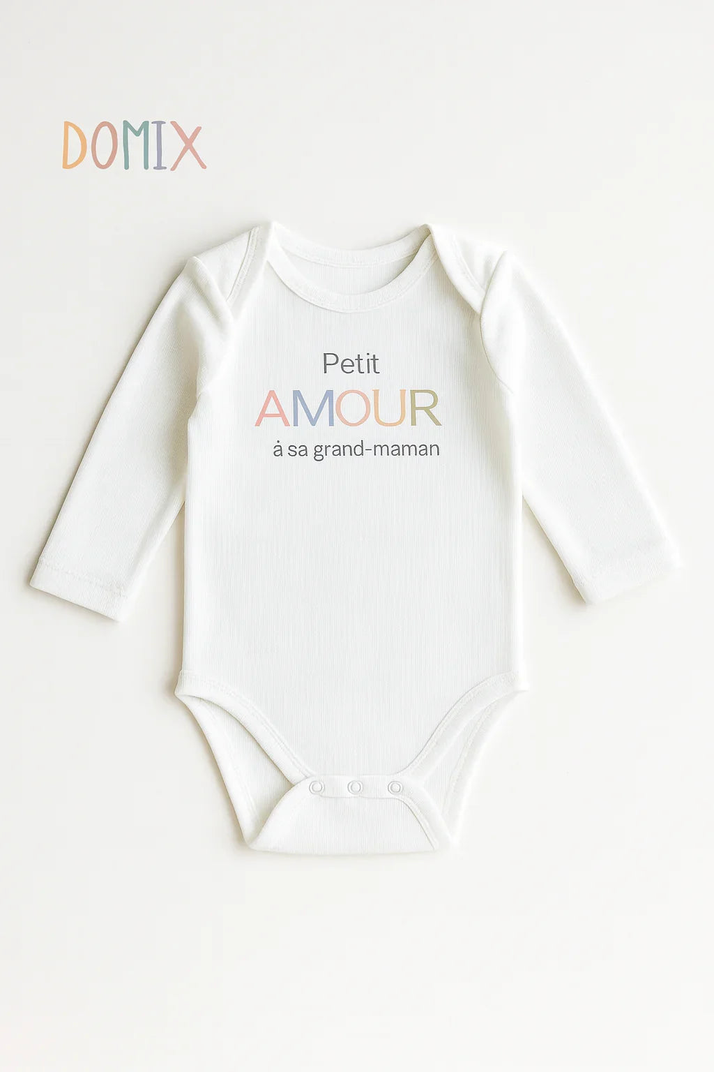 Body ´Petit Amour à sa grand-maman’ - Domix