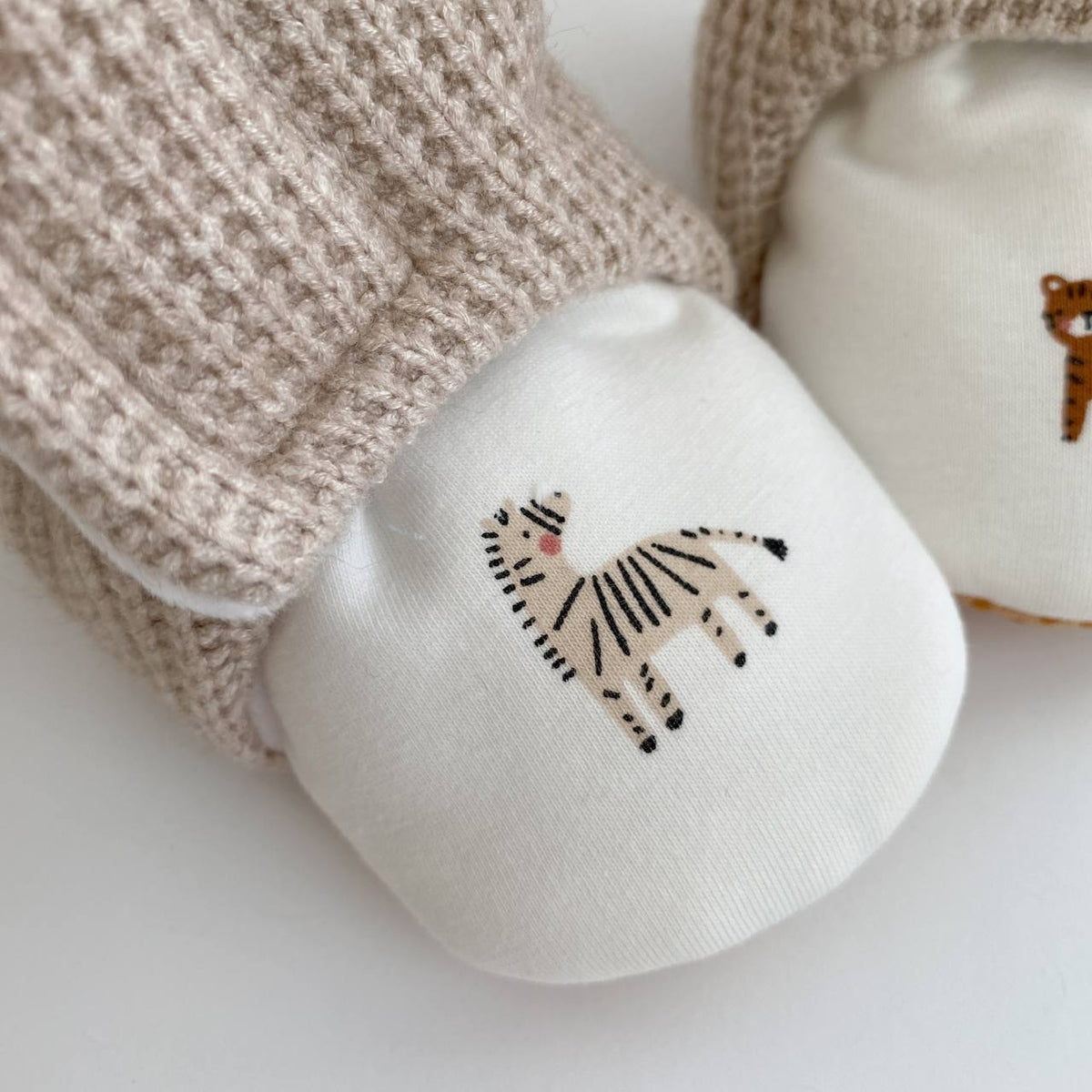 Safari Baby Booties – Handmade Warm Baby Shoes