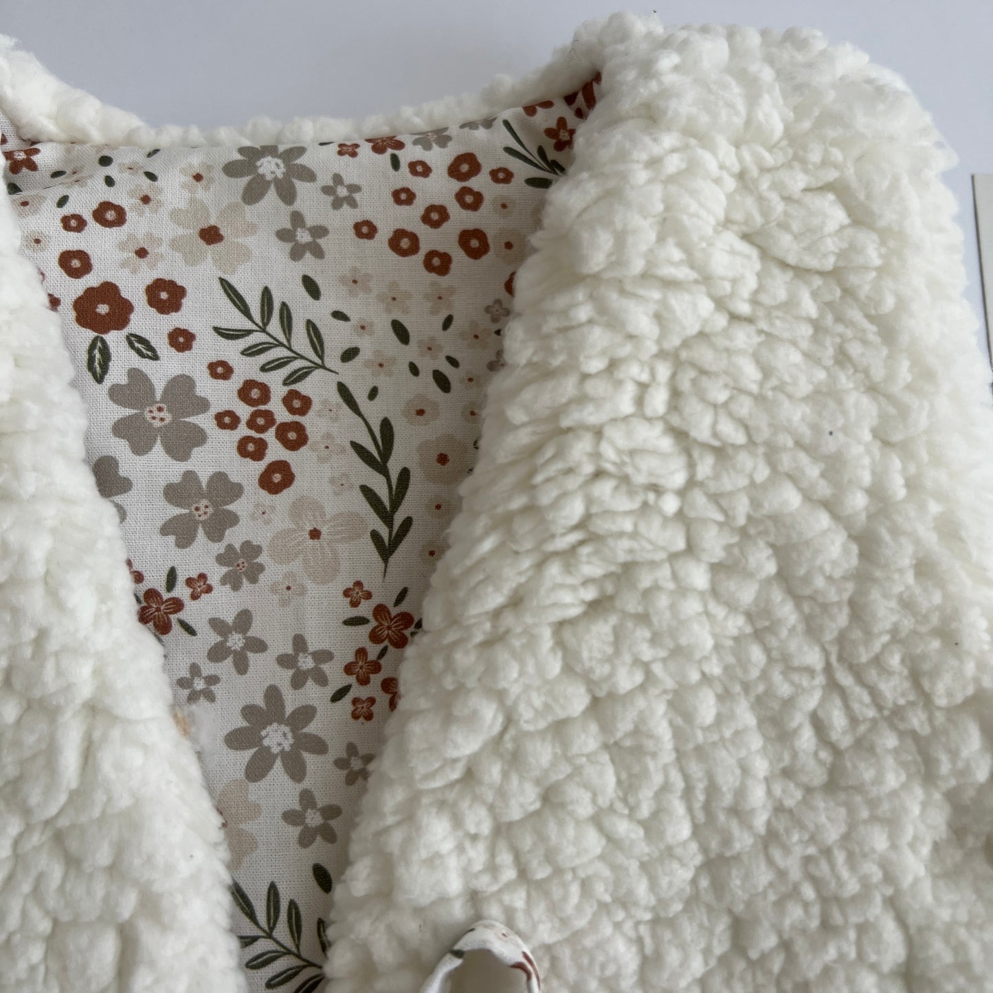 Handmade Reversible Teddy Vest | Cozy Winter Gilet for Babies & Kids (0–5 Years)