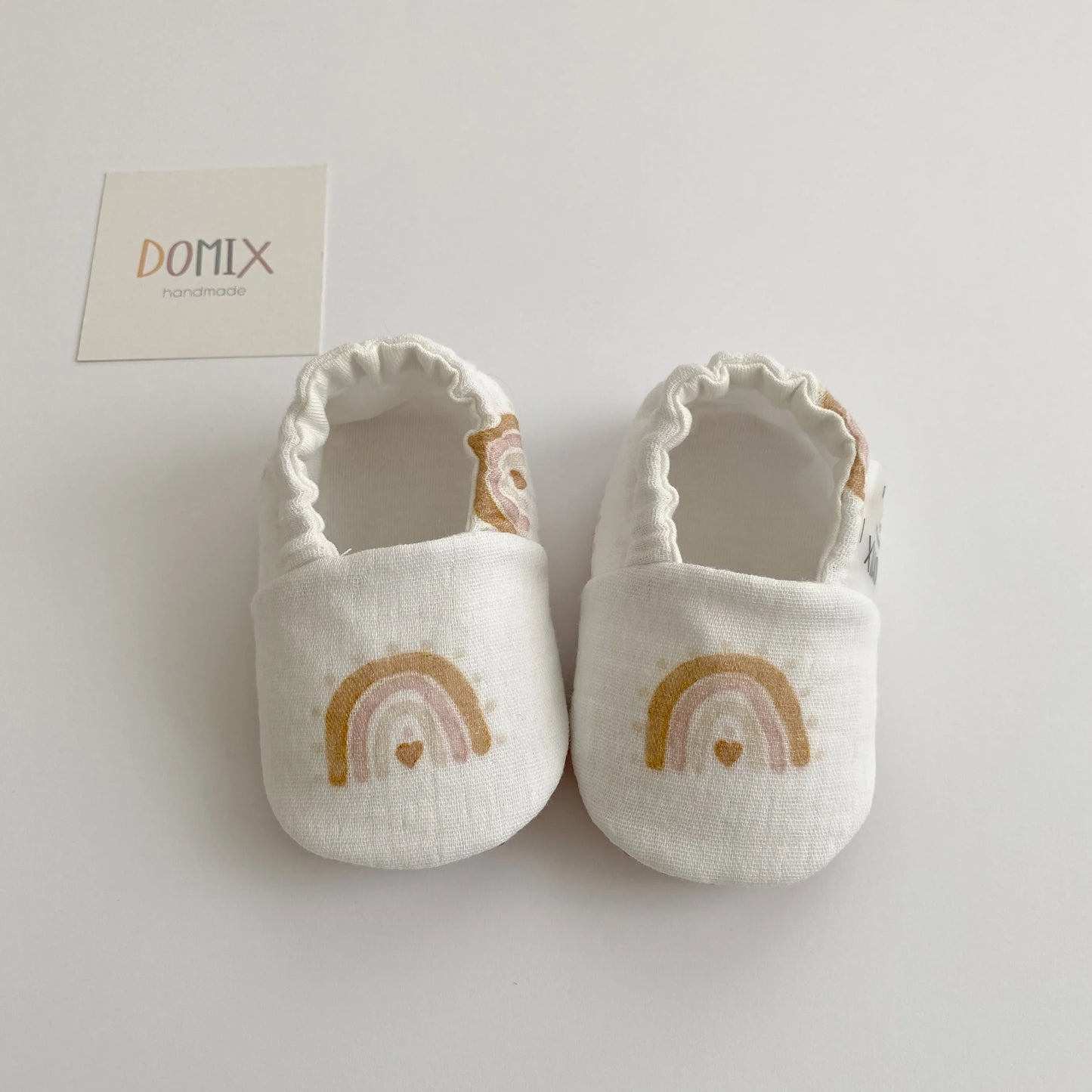 Rainbow Muslin Slippers - Domix
