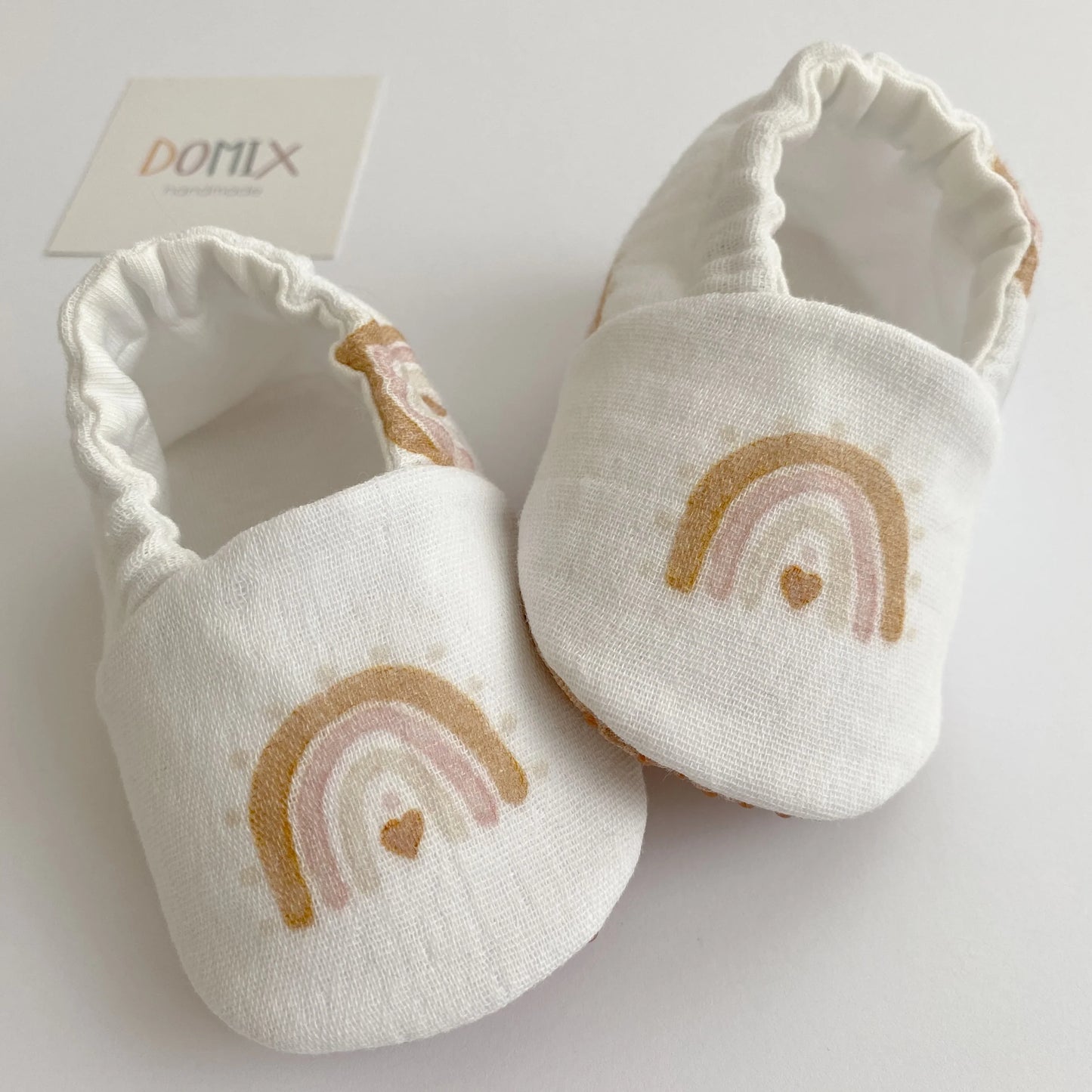 Rainbow Muslin Slippers - Domix