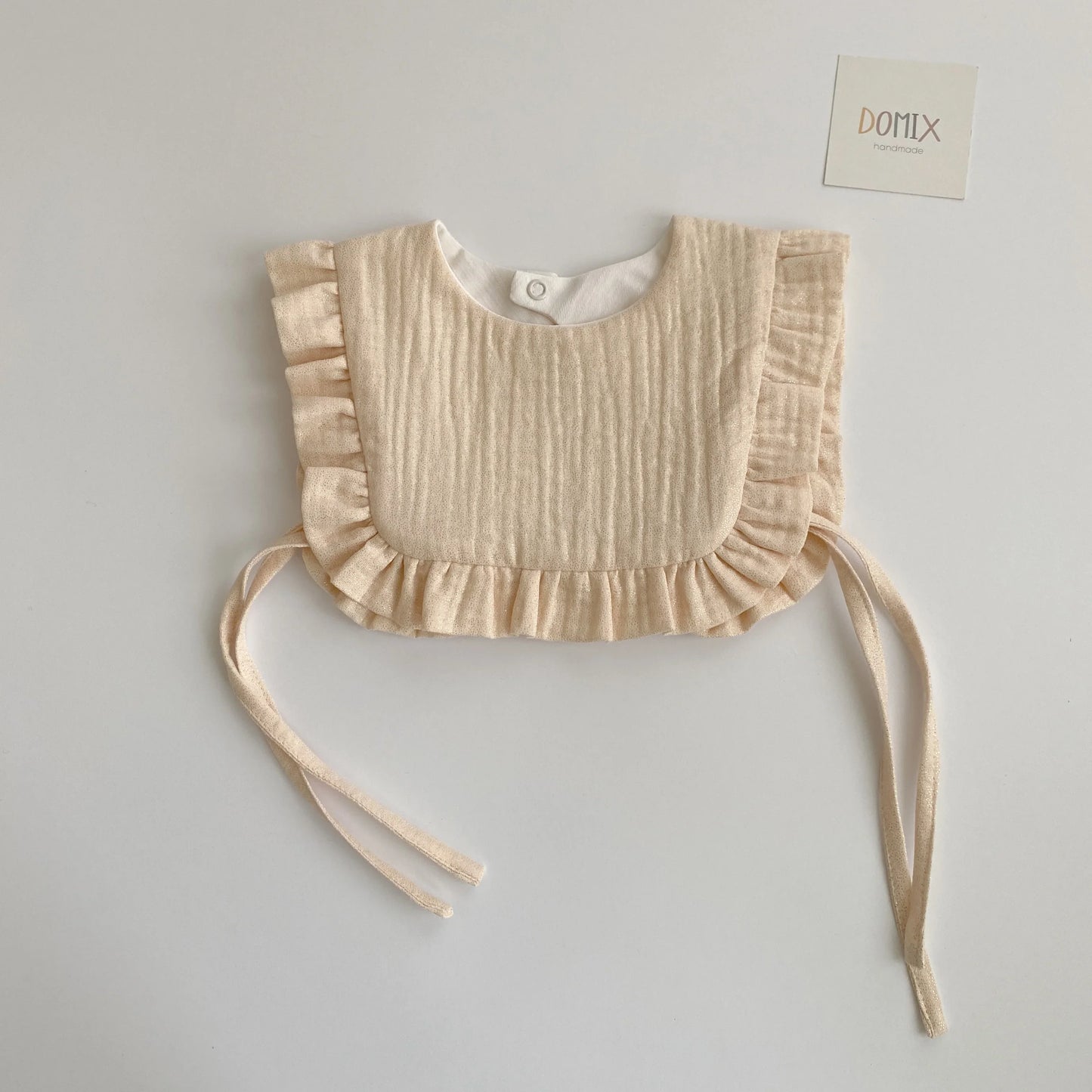 Shimmer Frill Bib - Domix