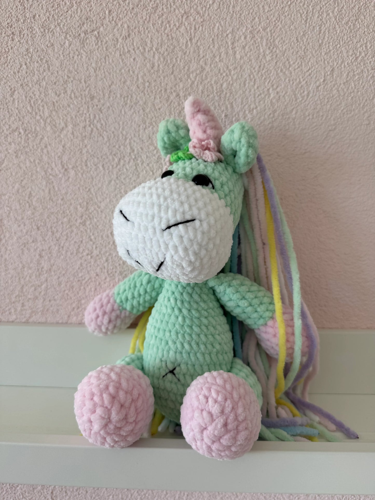 Handmade Plush Unicorn – 30 cm - Domix