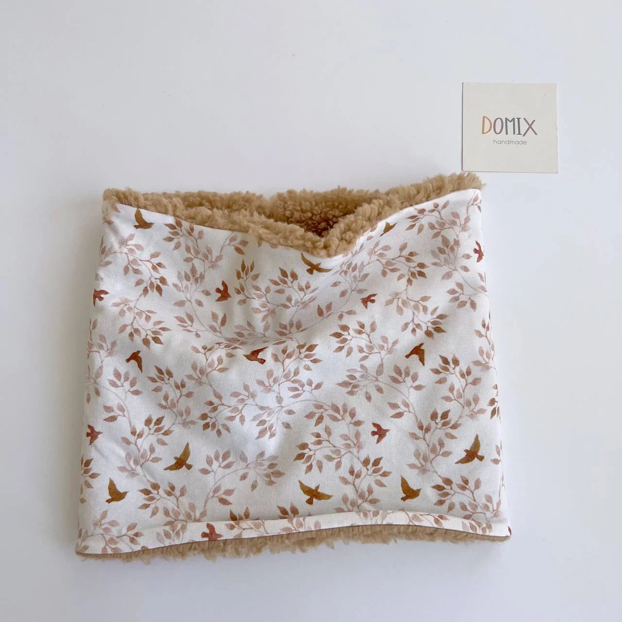 Cozy Floral Snood Scarf for Babies & Toddlers - Domix