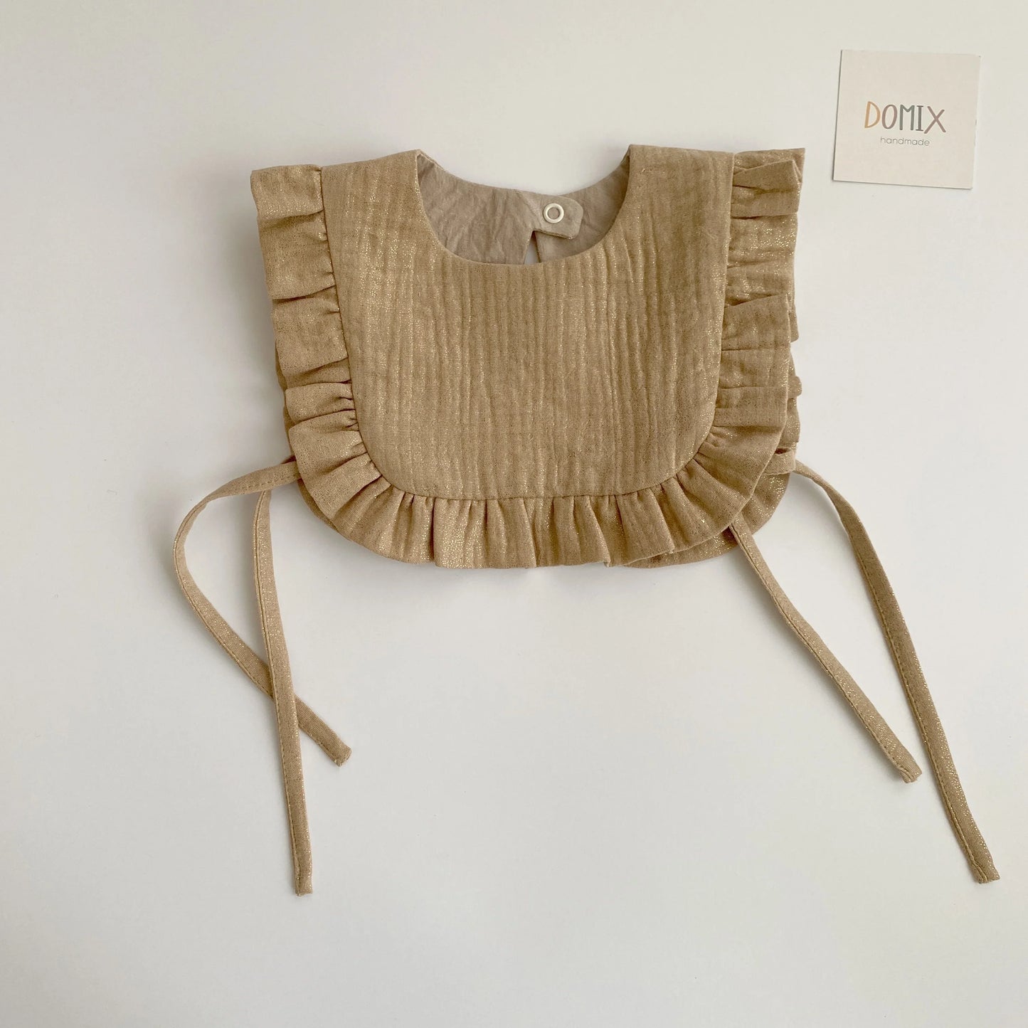 Shimmer Frill Bib - Domix