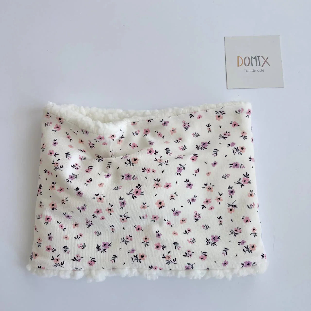 Floral Baby Snood – One Size Neck Warmer - Domix