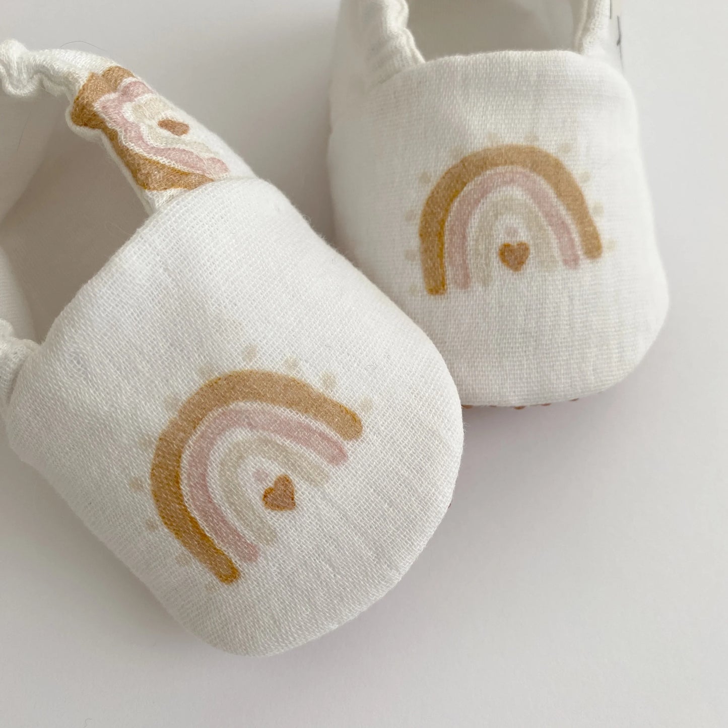 Rainbow Muslin Slippers - Domix