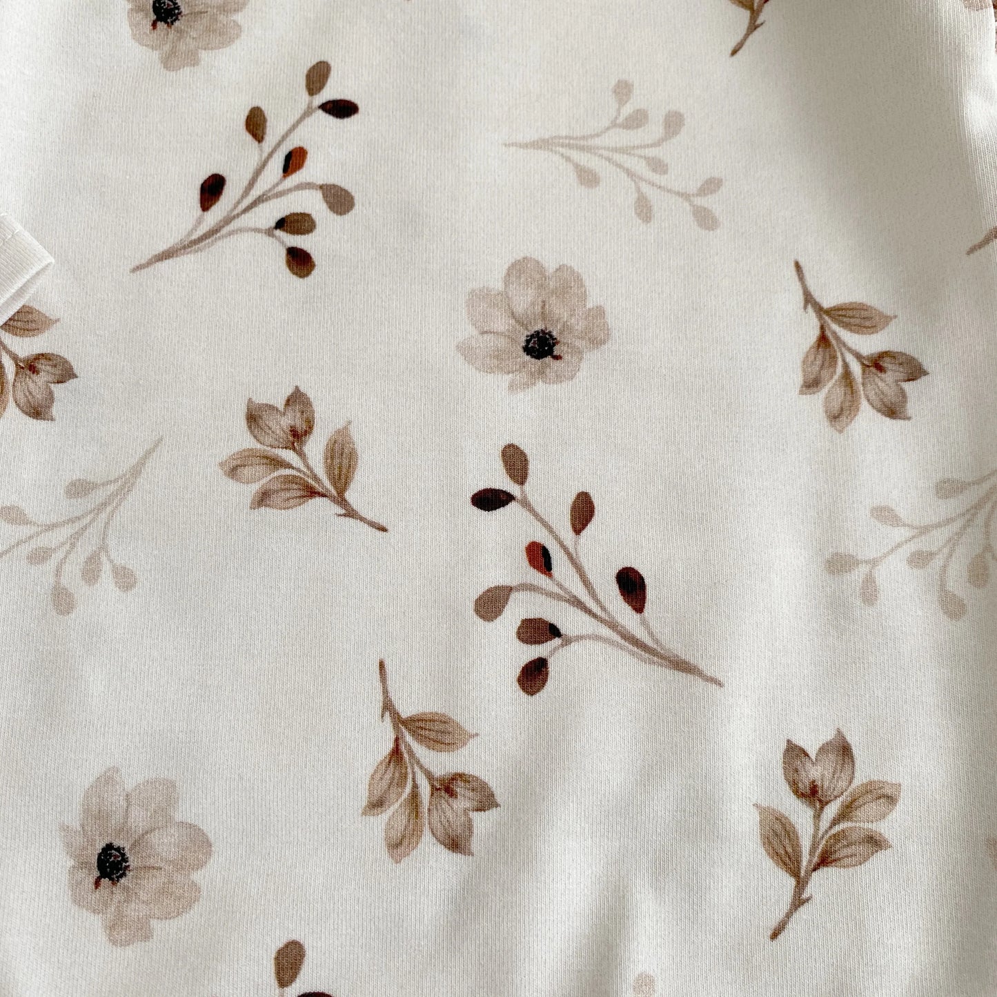 Elegant Floral Bodysuit - Domix