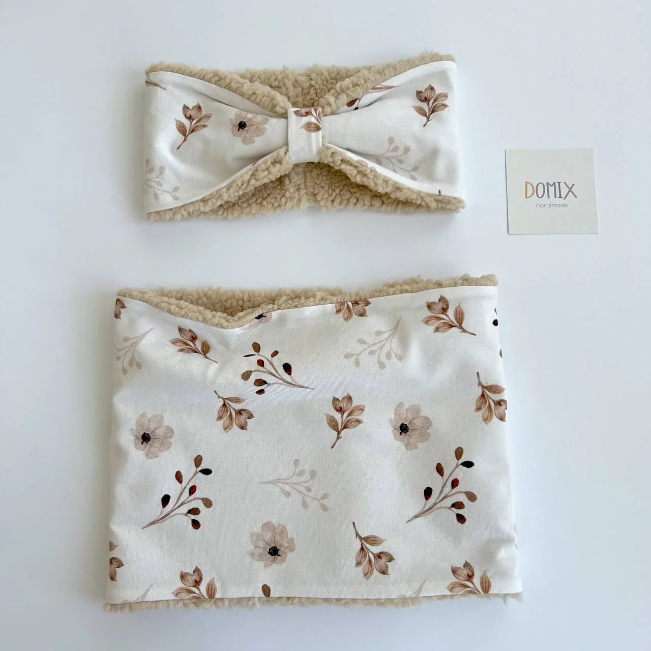 Baby Snood Scarf – Oeko-Tex Handmade Accessory - Domix
