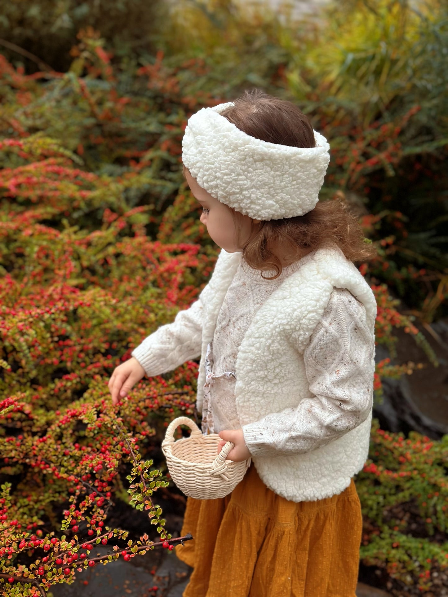 Handmade Reversible Teddy Vest | Cozy Winter Gilet for Babies & Kids (0–5 Years)