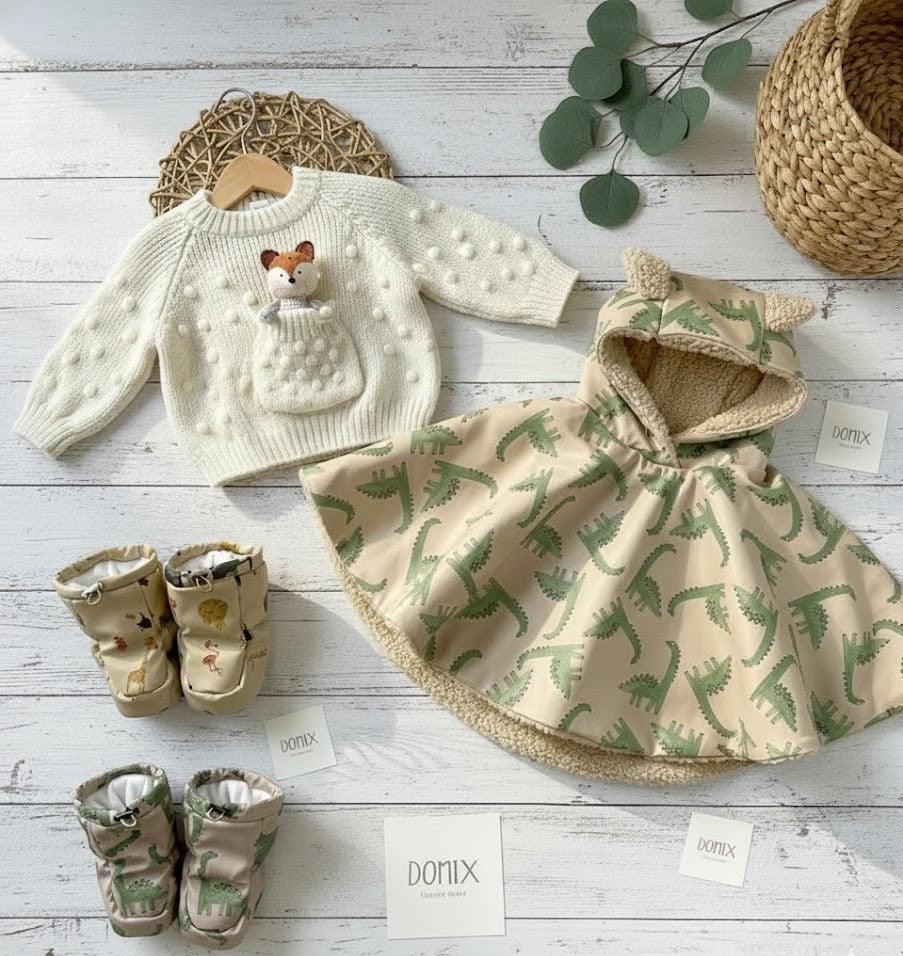 Small gifts that bring comfort and emotional security to children  soft toys and accessories by Domix Design made from natural materials