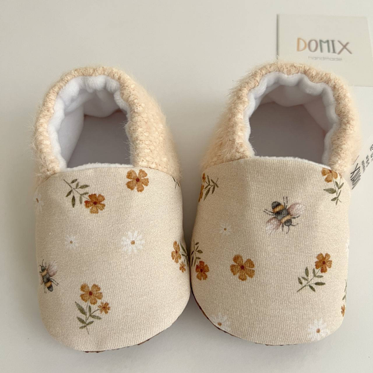 Chaussons Fleurs