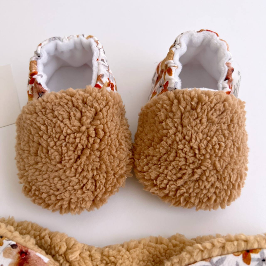 Chaussons Fleurs