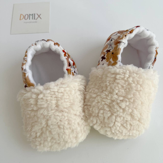 Chaussons Fleurs