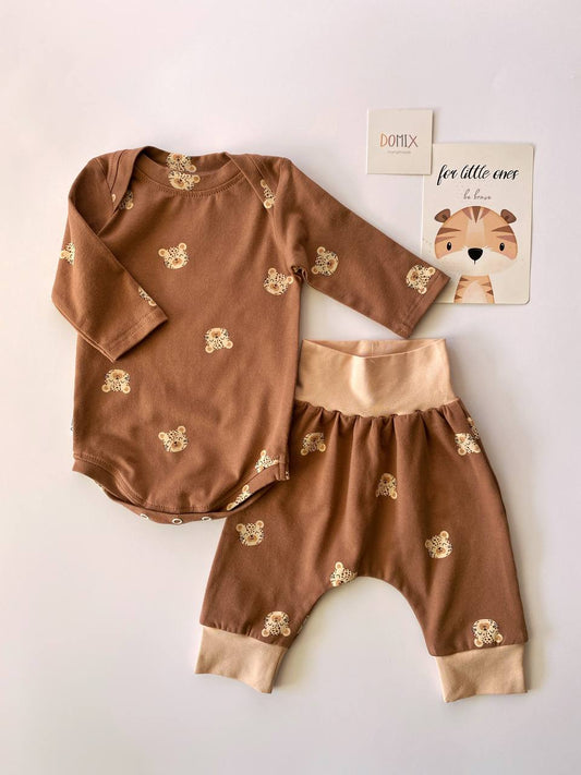 Baby-Jersey-Set – Bärenmuster