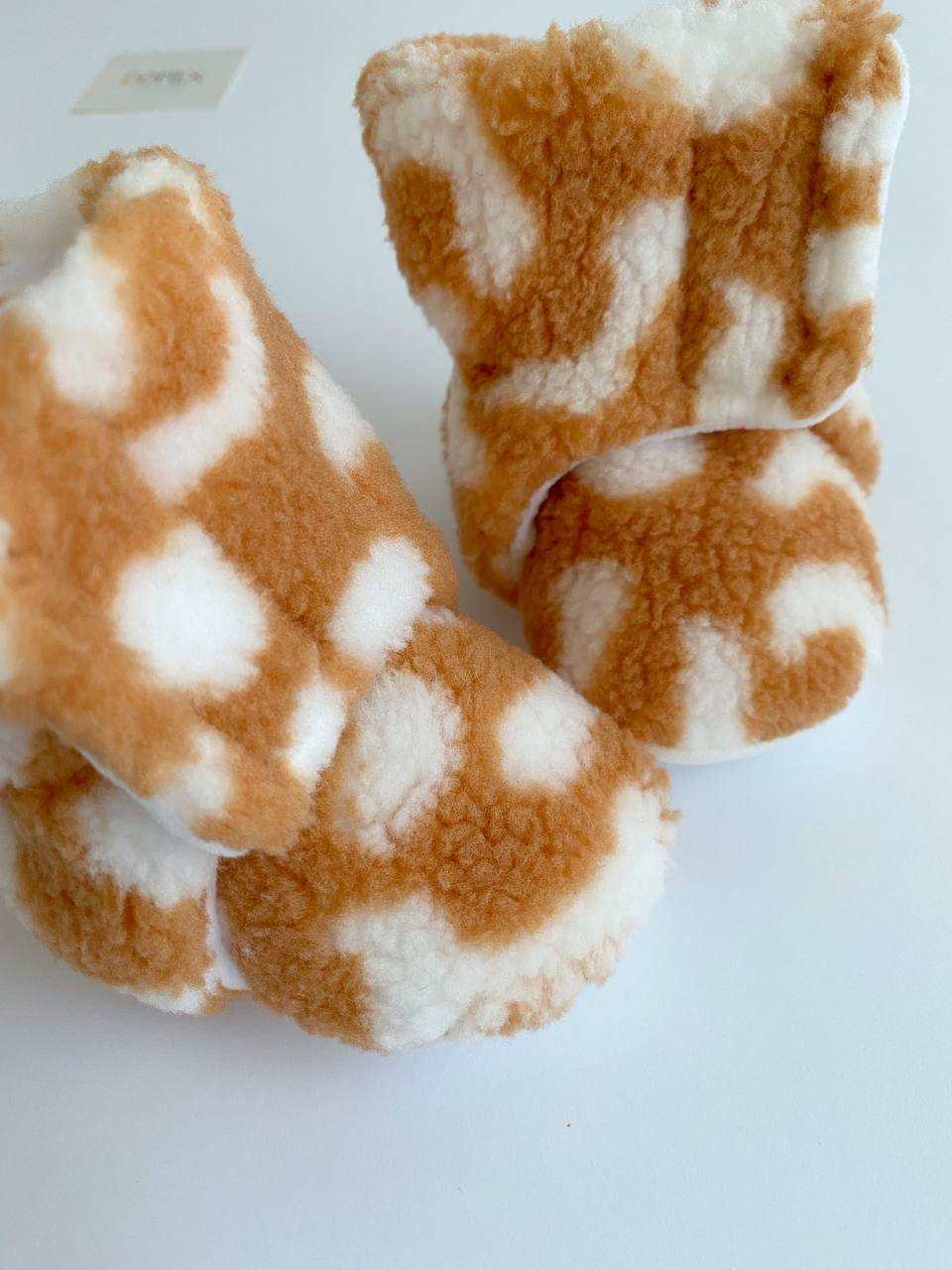 Cozy Fleece Booties – Ultra Soft, Warm & Handmade - Domix