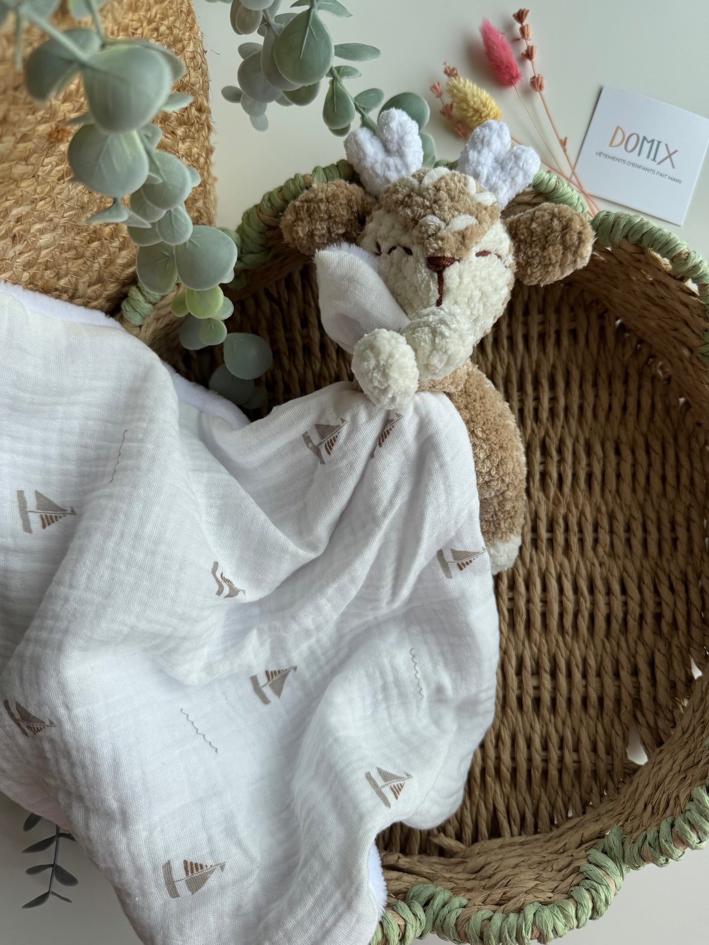 Mon Premier Doudou – Couverture douce et apaisante (certifié CE)