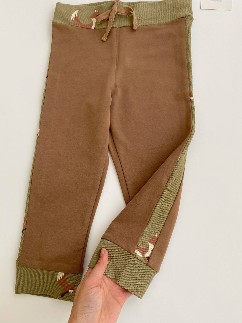 Fox Hoodie & Joggers Set – Handmade Kids Outfit