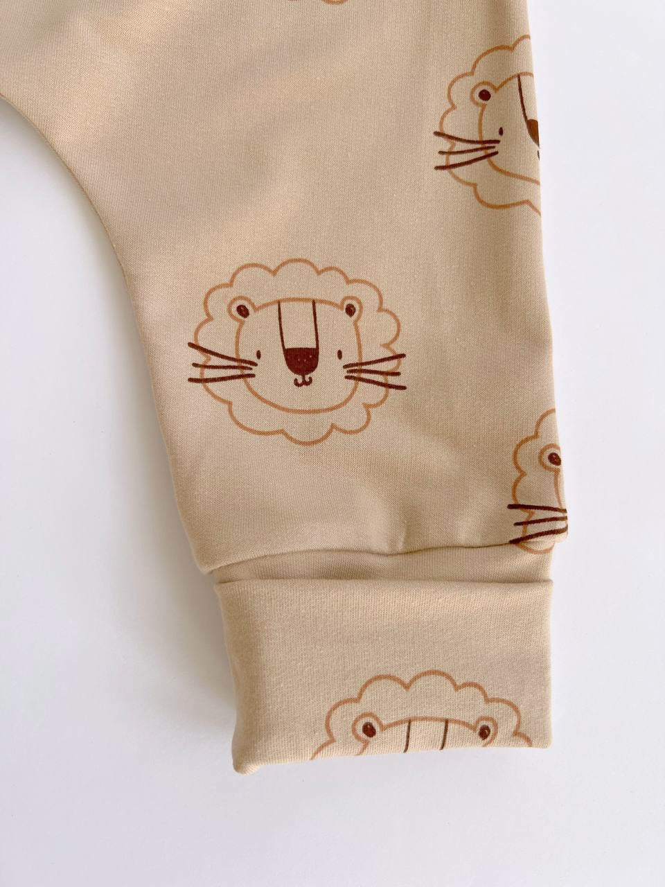 Ensemble sweat à capuche et pantalon en jersey pour enfant « Animaux de safari » (0-5 ans)