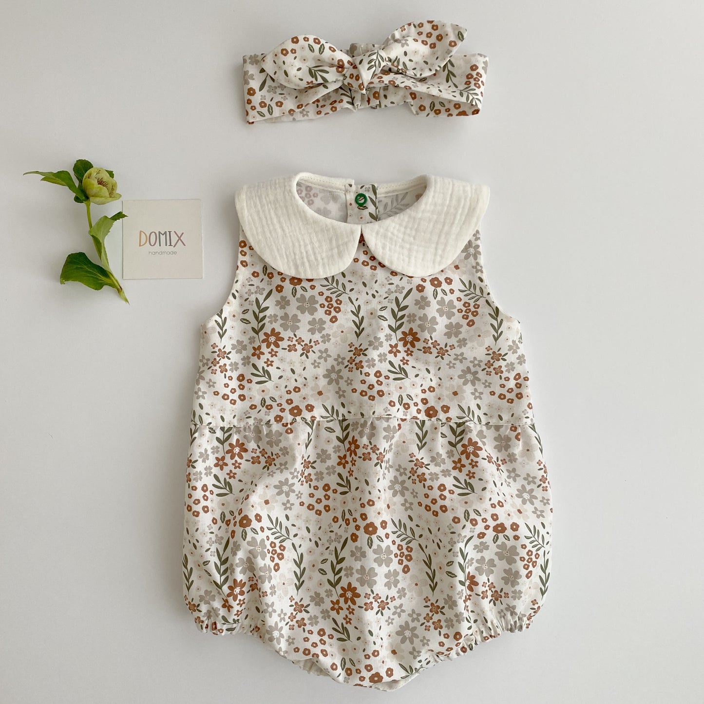 Body en coton à imprimé floral