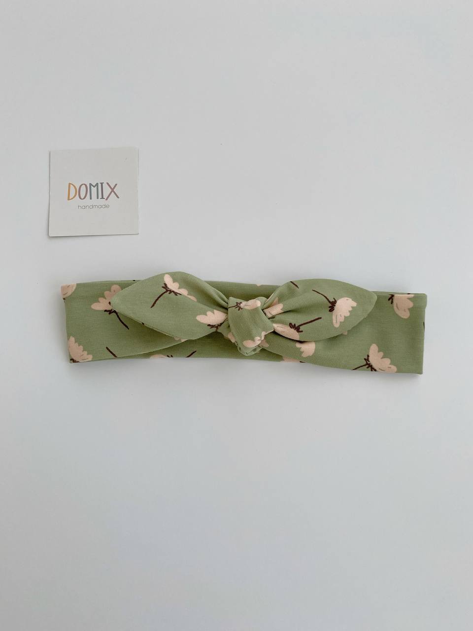 Floral Knot Headband – Soft Jersey
