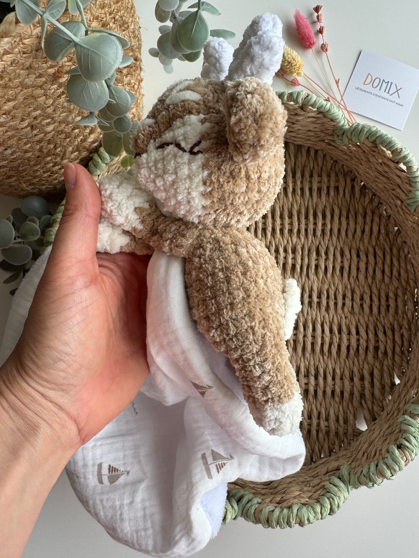 Mon Premier Doudou – Couverture douce et apaisante (certifié CE)