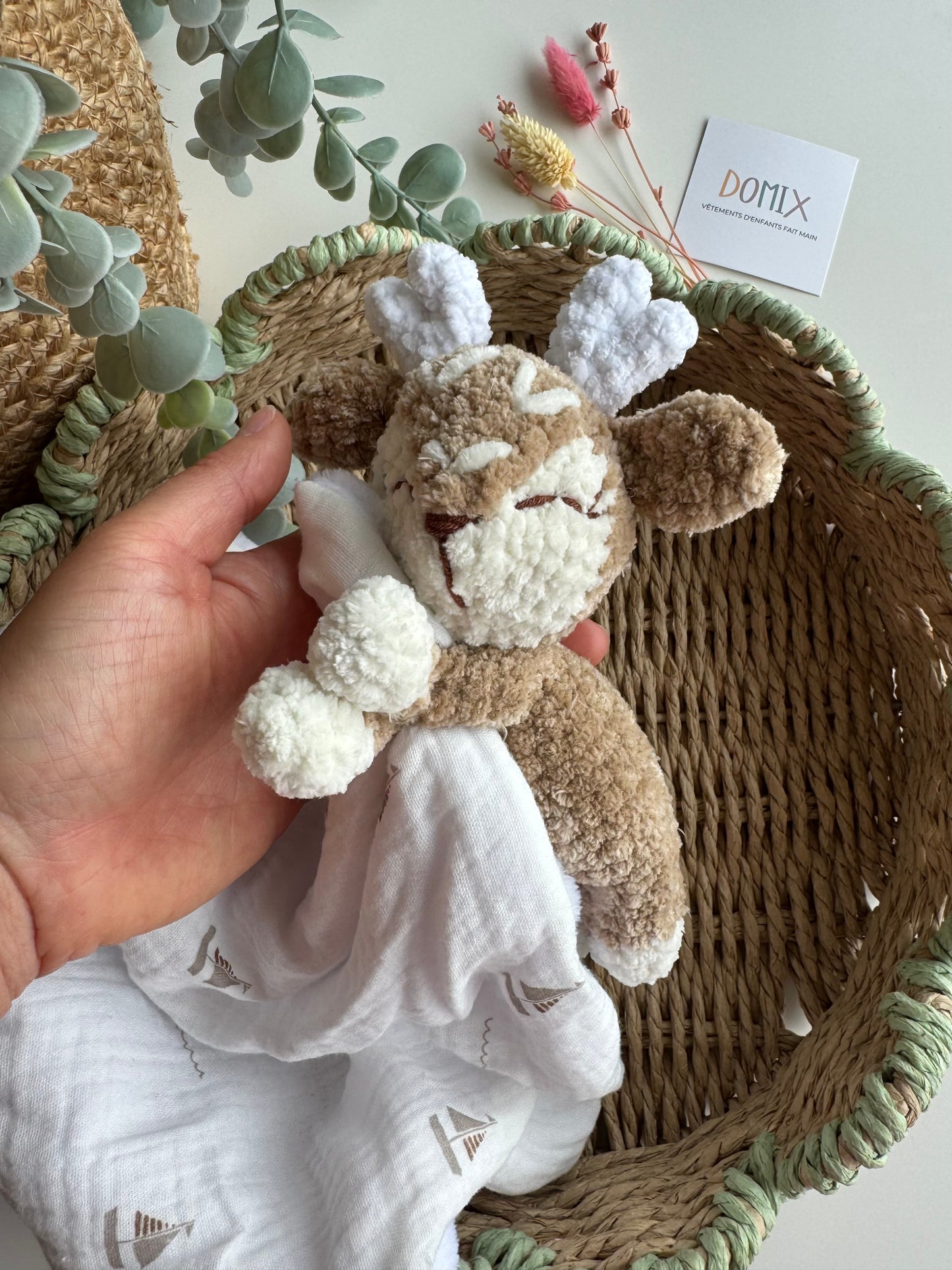 Mon Premier Doudou – Couverture douce et apaisante (certifié CE)