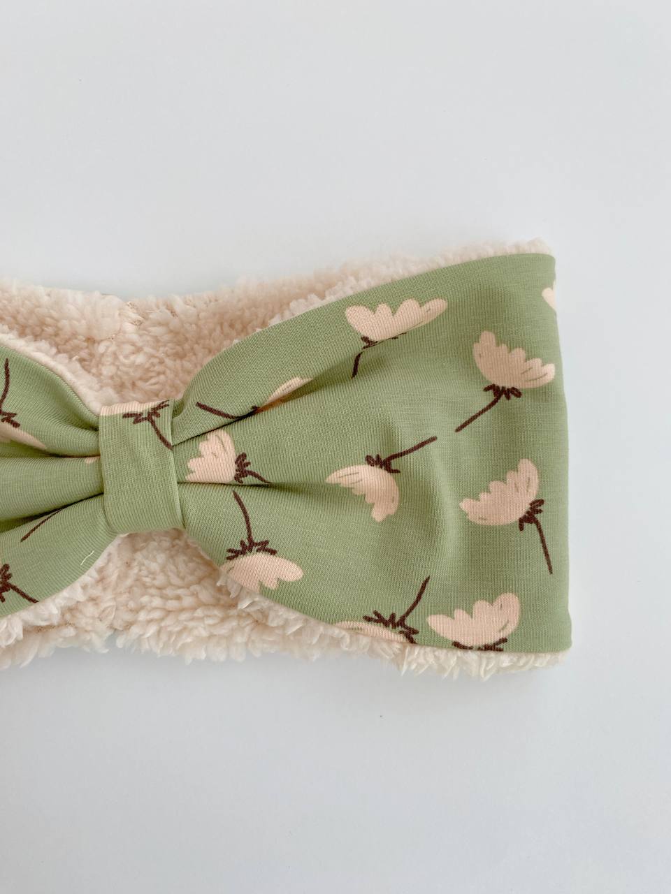 Floral Bow Headband – Teddy & Jersey