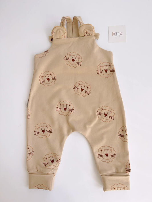 Ensemble sweat à capuche et pantalon en jersey pour enfant « Animaux de safari » (0-5 ans)