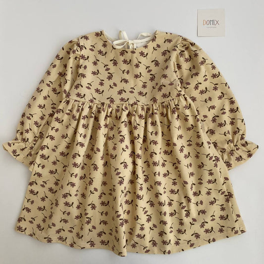 Floral Girls’ Dress – Soft Jersey