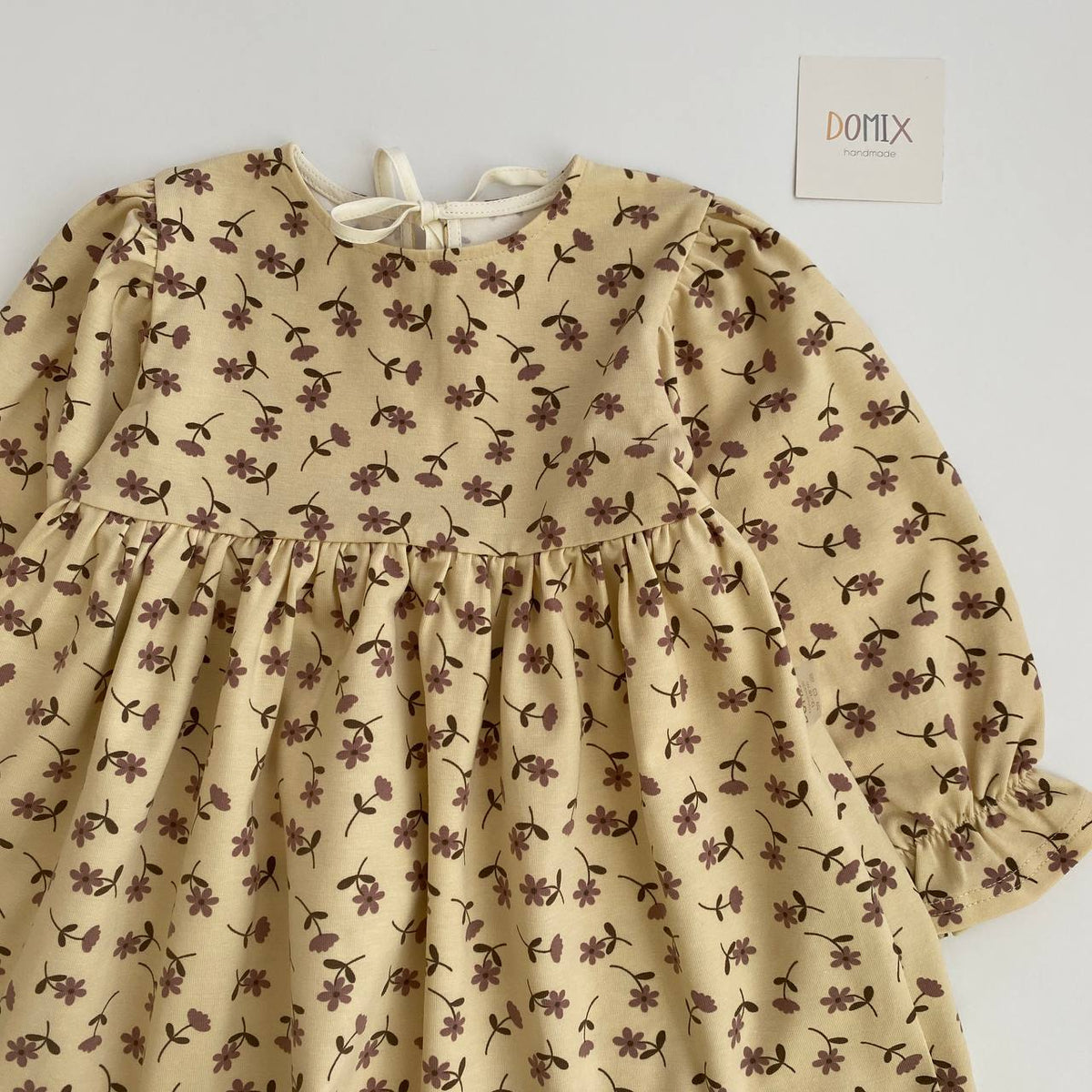 Blumenmädchenkleid – Weicher Jersey