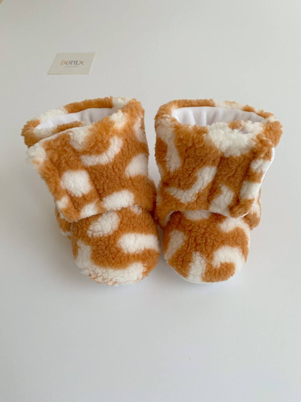 Cozy Fleece Booties – Ultra Soft, Warm & Handmade - Domix