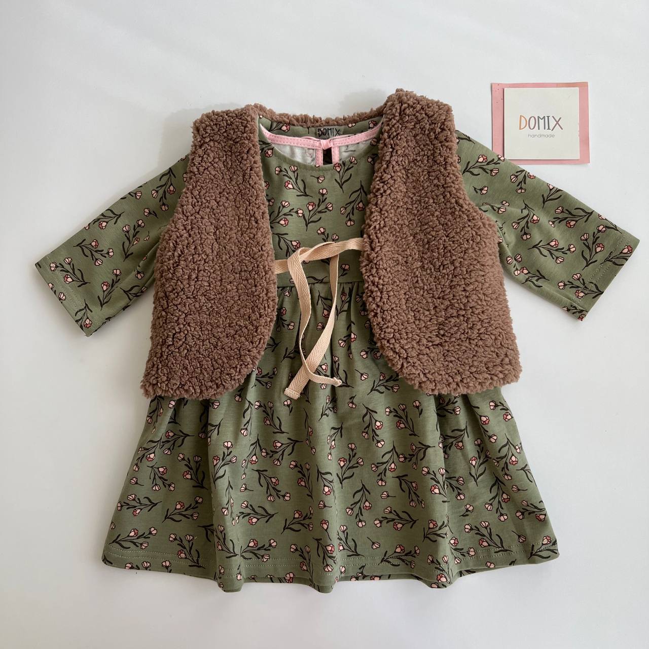 Handmade Reversible Baby & Toddler Vest (0–5 Years) – Teddy & Jersey
