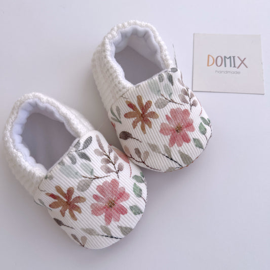 Chaussons Fleurs