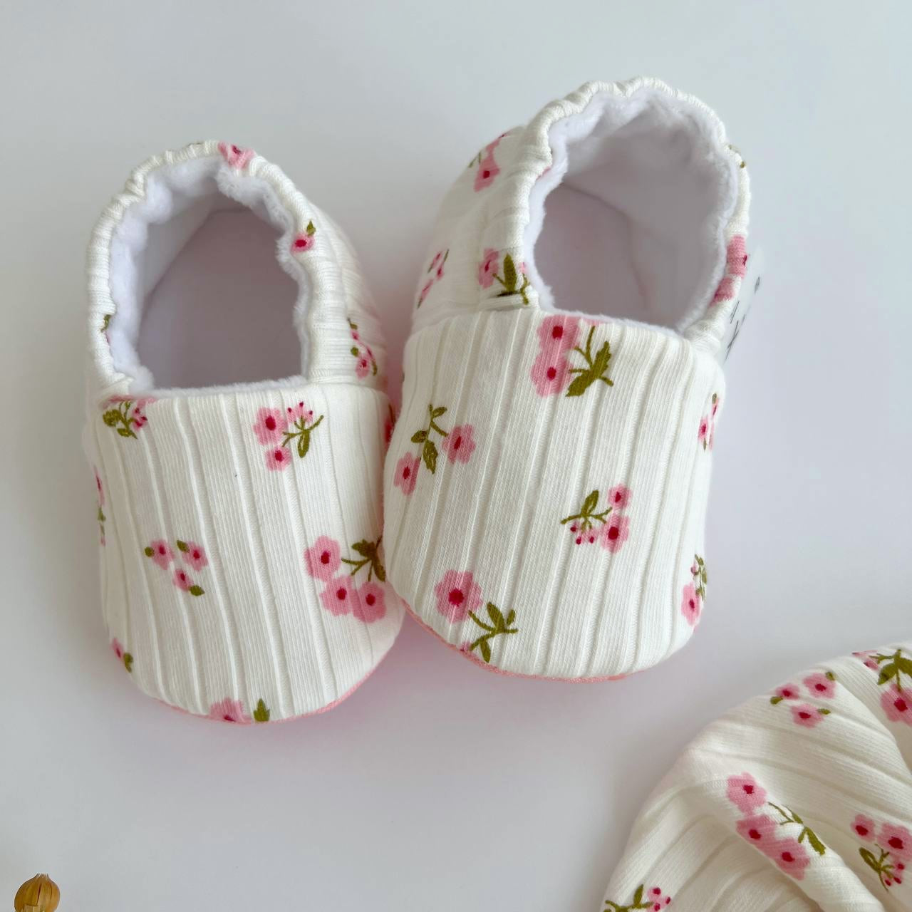 Chaussons Fleurs